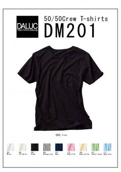 DM201　50/50Crew T-shirts XS〜XL　9色展開